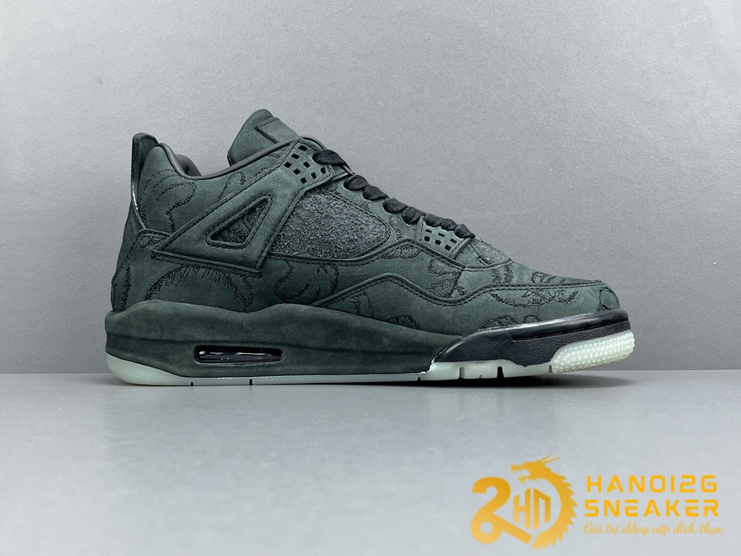 Giày Nike Air Jordan 4 Kaws Black 930155 001 (1)