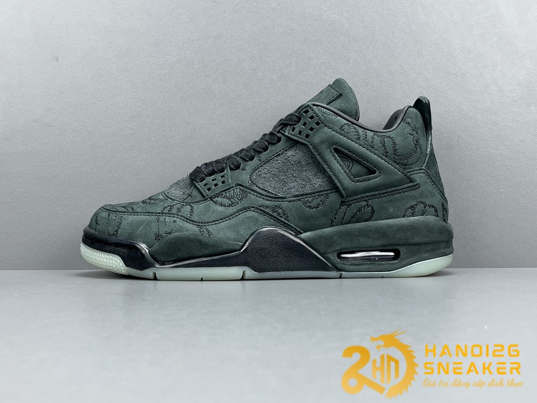 Giày Nike Air Jordan 4 Kaws Black 930155-001