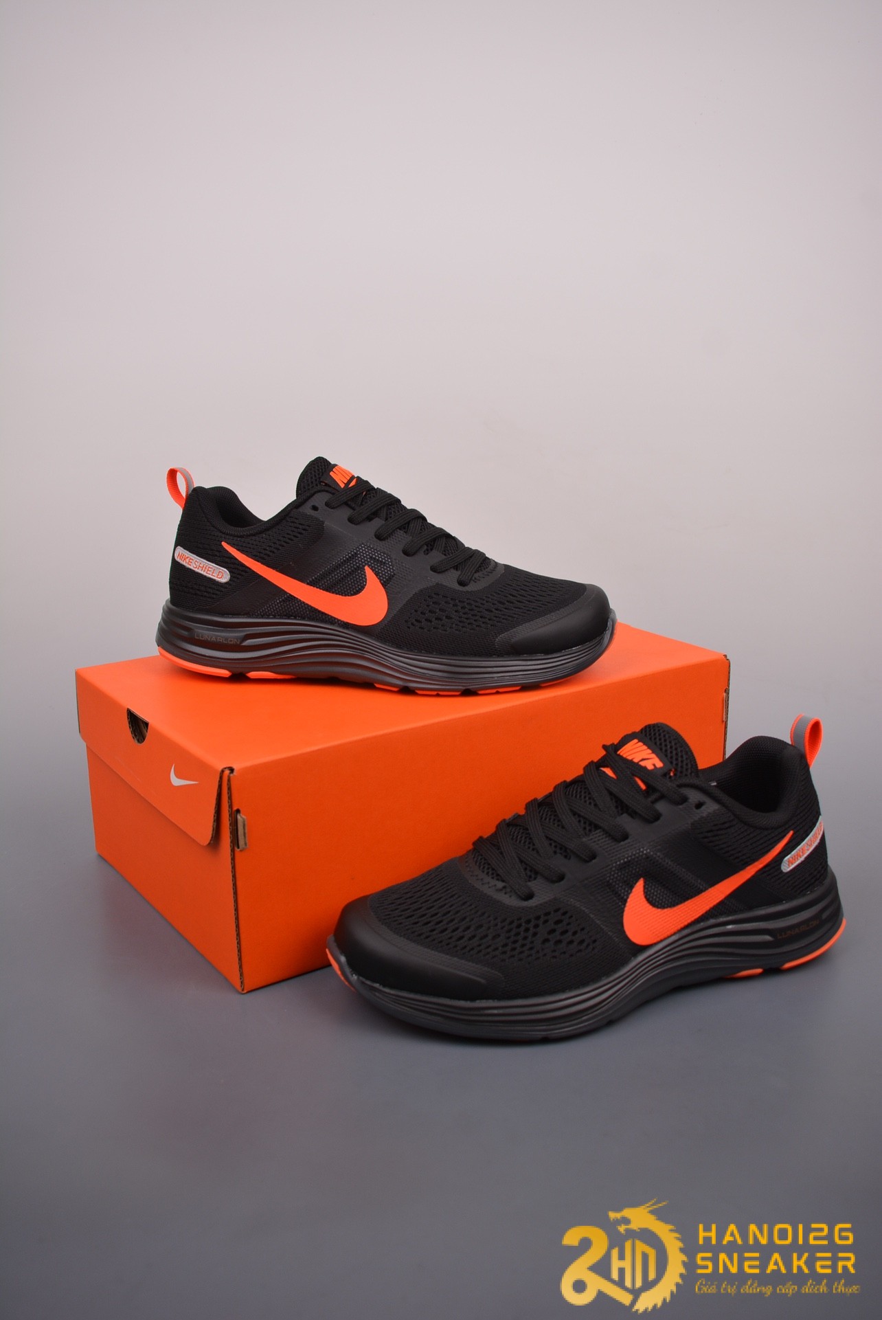 Giày Nike Air Pegasus+30X Black Orange 803268-003