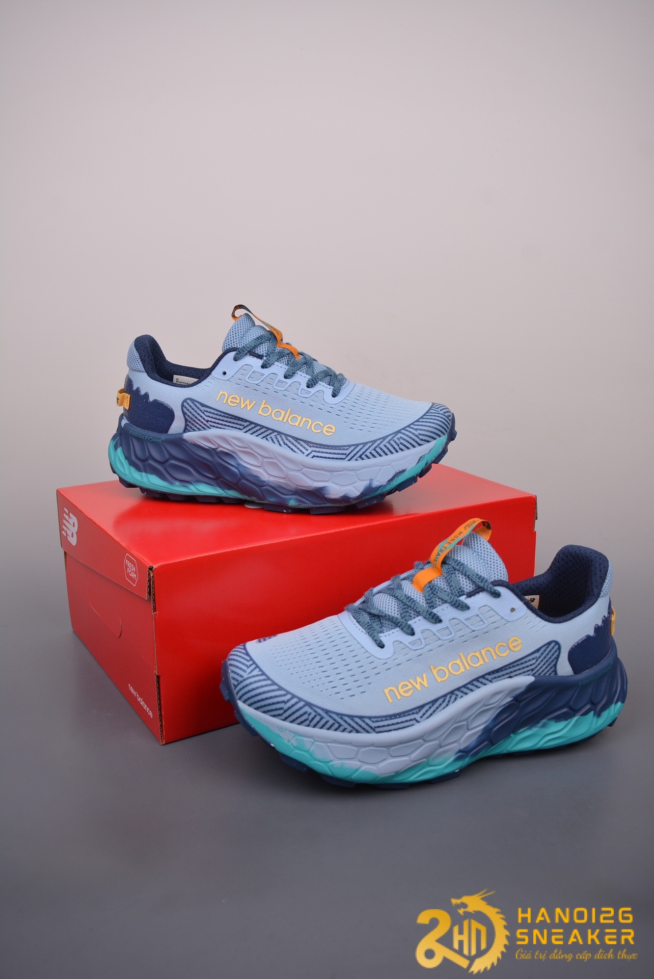Giày New Balance Fresh Foam X Trail More v3 Chrome Blue