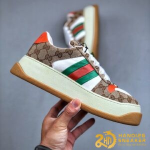 Gucci GG Supreme Low Top Canvas Brown (1)