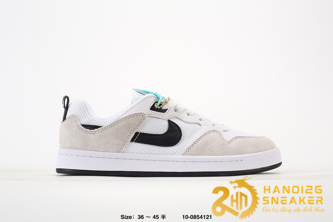 Giày Nike Alleyoop SB White Black CJ0882 100 (1)