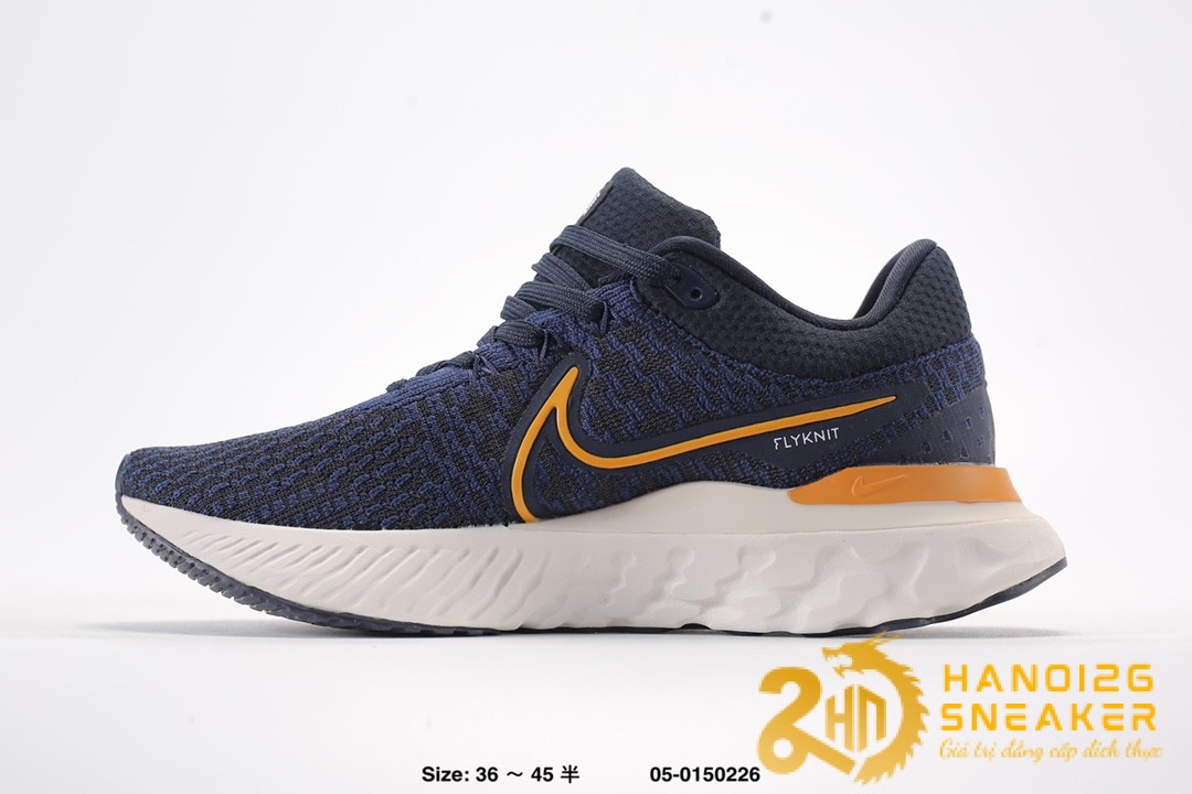 Giày Nike React Infinity Run Flyknit 3 Premium Dark Obsidian (6)
