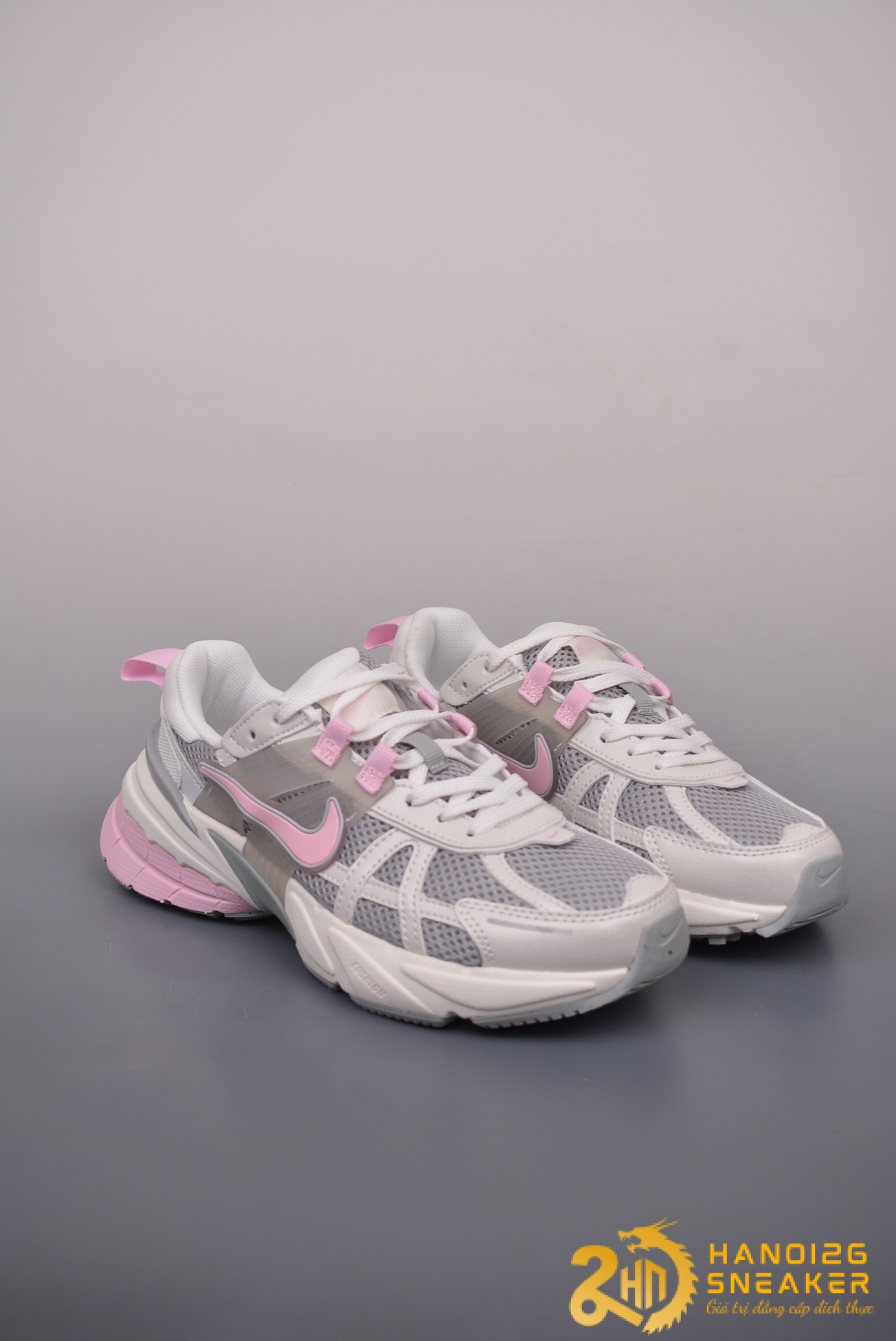 Giày Nike V2K Run Light Pumice Pink Foam HQ4046 001 (1)