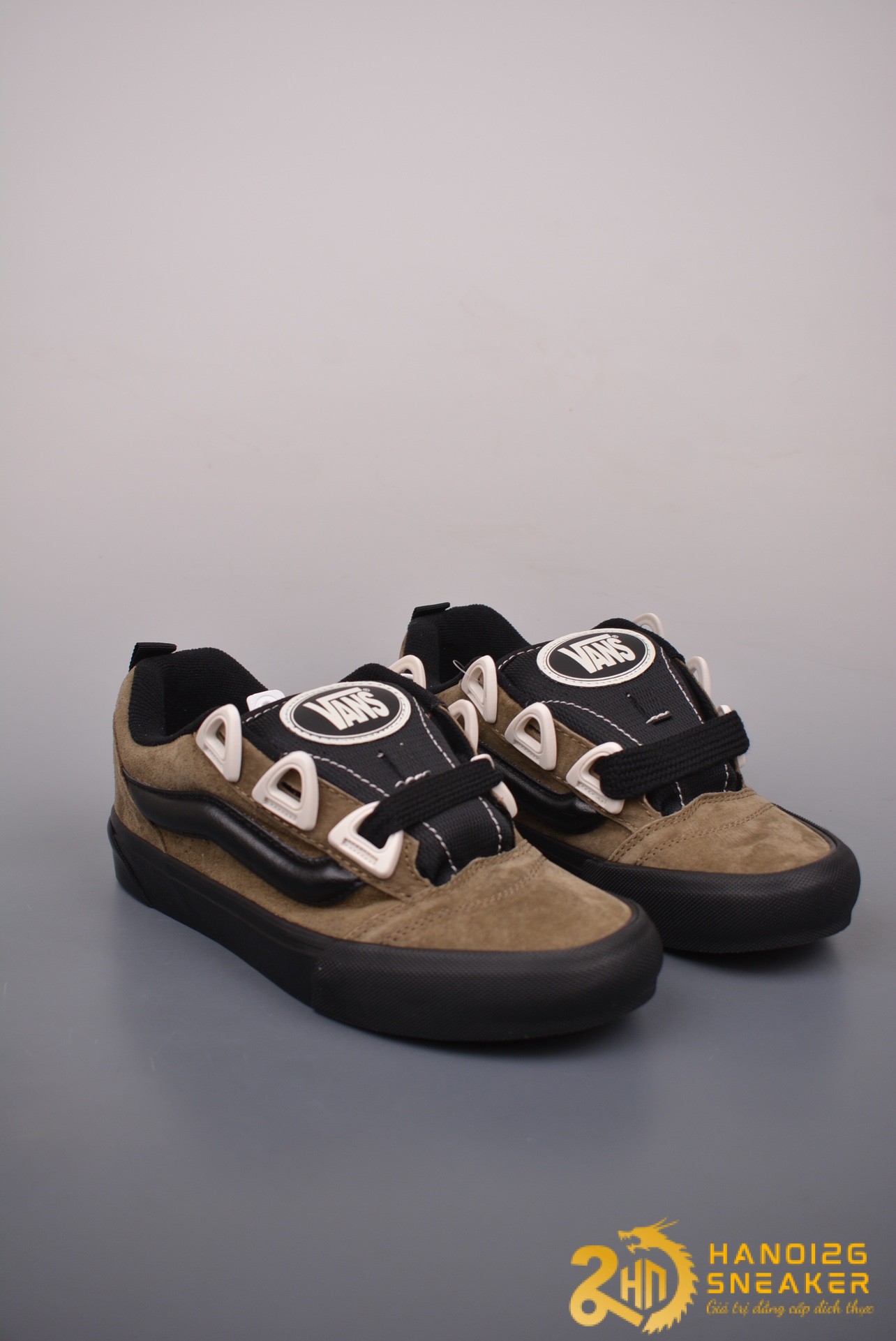 Giày Vans Knu Skool DR Grey Marshmallow (1)