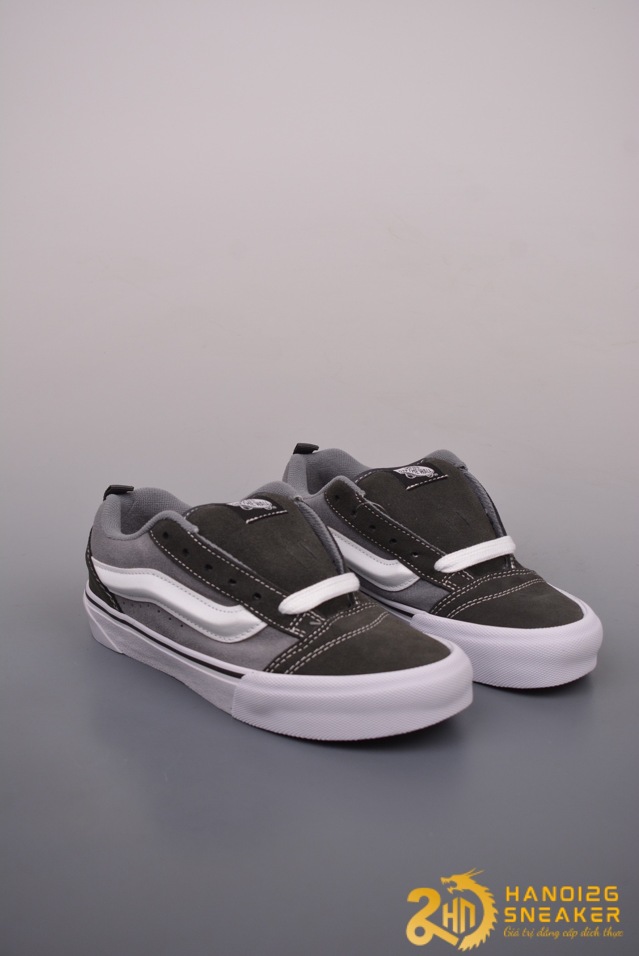 Giày Vans Knu Skool Pewter Grey White (1)