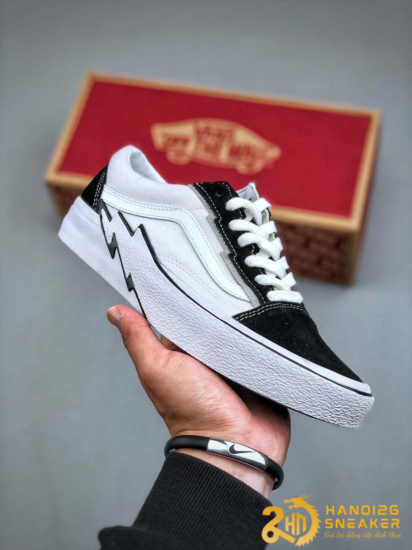 Giày Vans Old Skool Bolt Black VN000MT0BA2 (1)