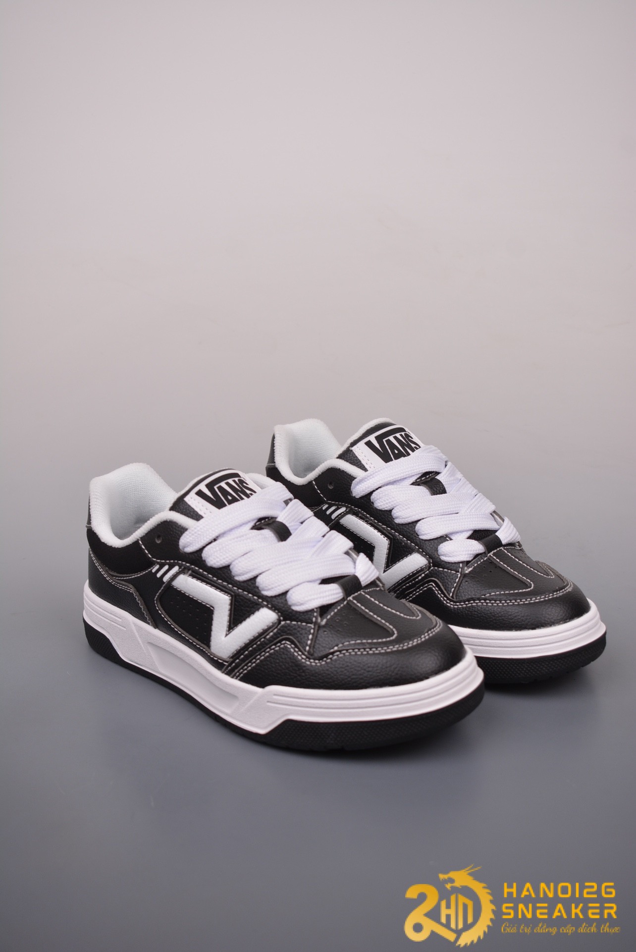 Giày Vans Upland Black White VN000D25BZW (1)