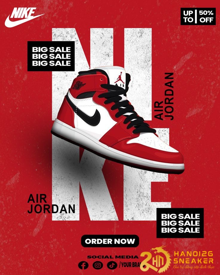 Nike AIR Jordan   Sneaker Bán Chạy 2024
