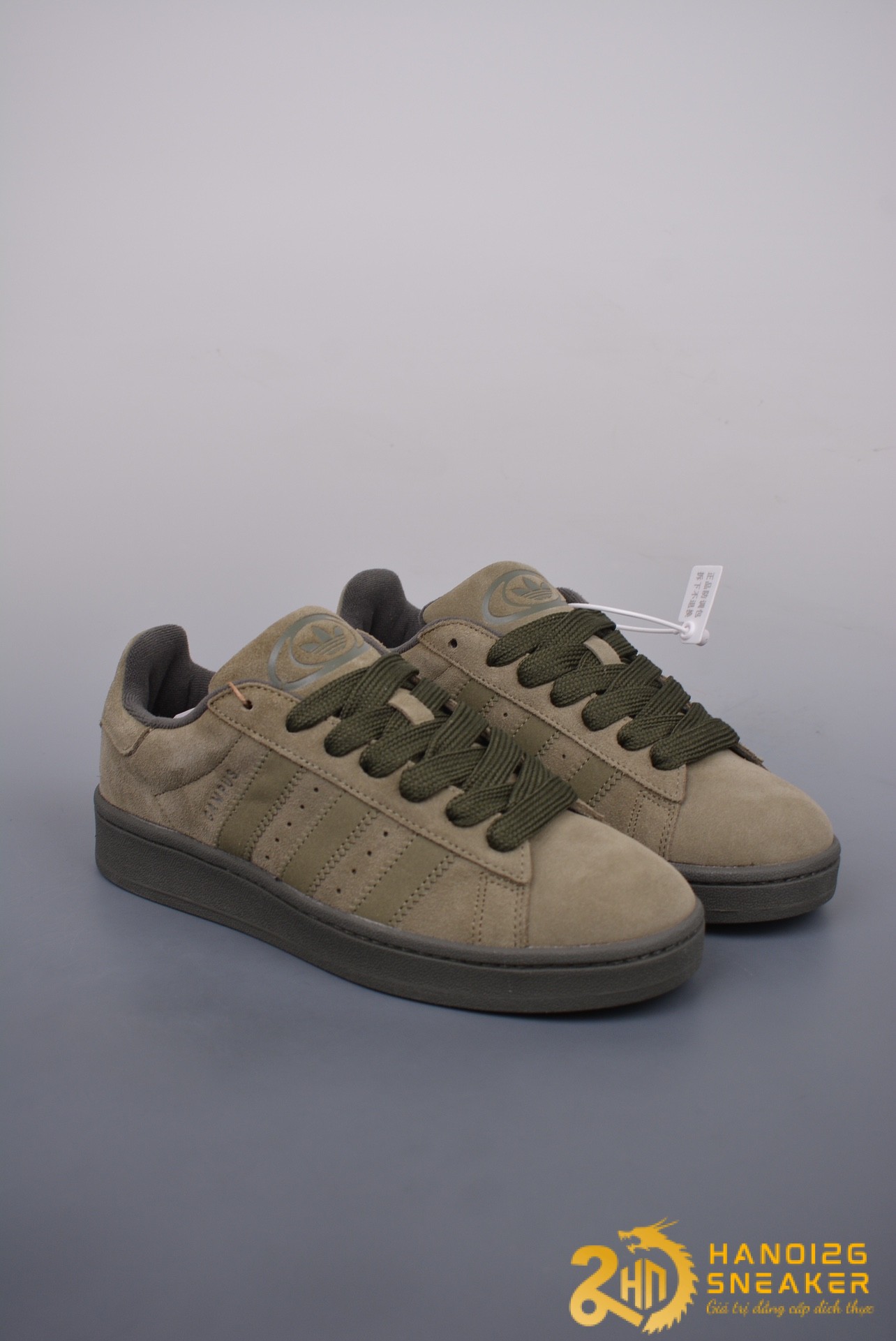 Giày Adidas Originals Campus Dark Brown ID3424 (1)