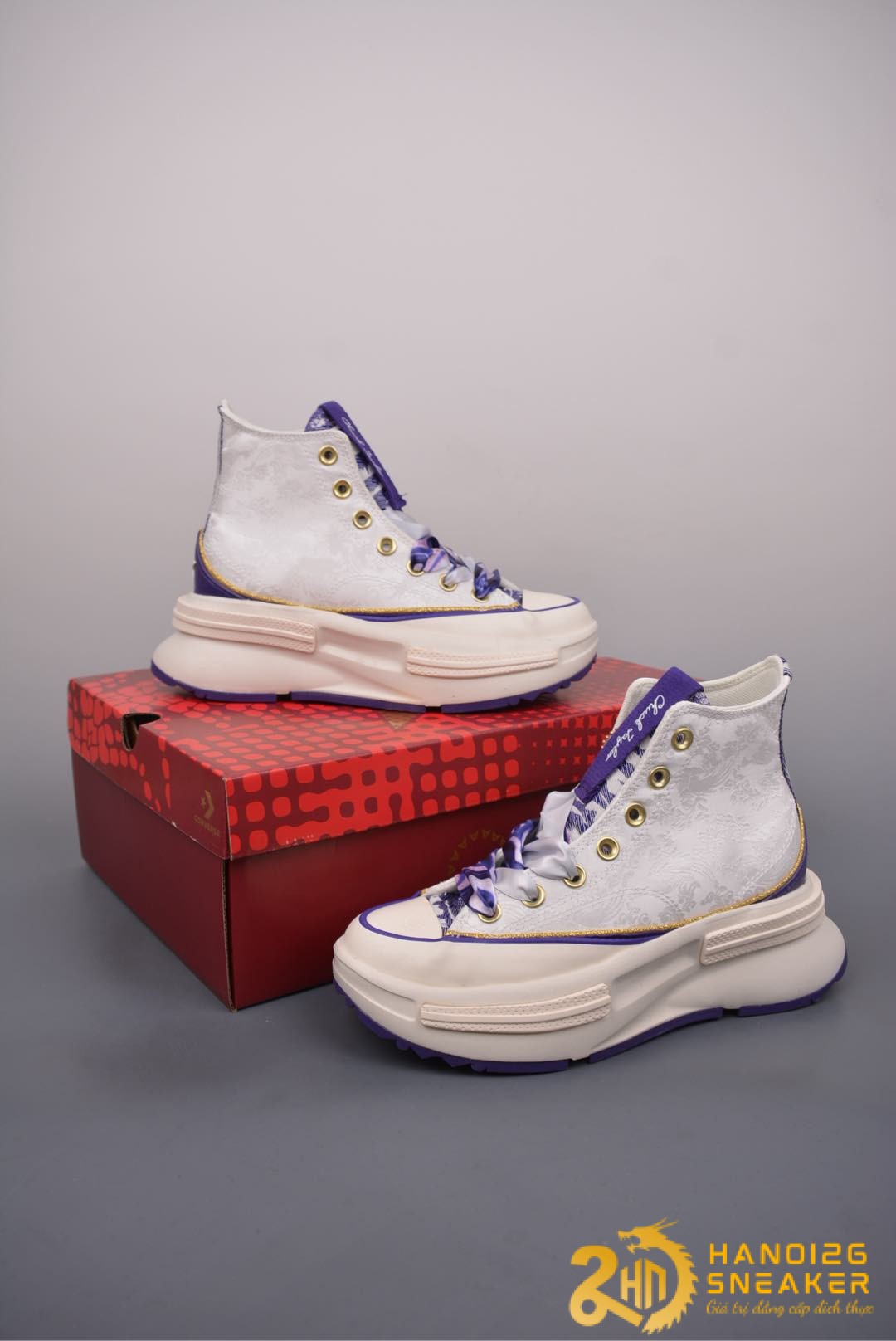 Giày Converse Run Star Legacy Multicolor en Bota de Poliéster para Mujer