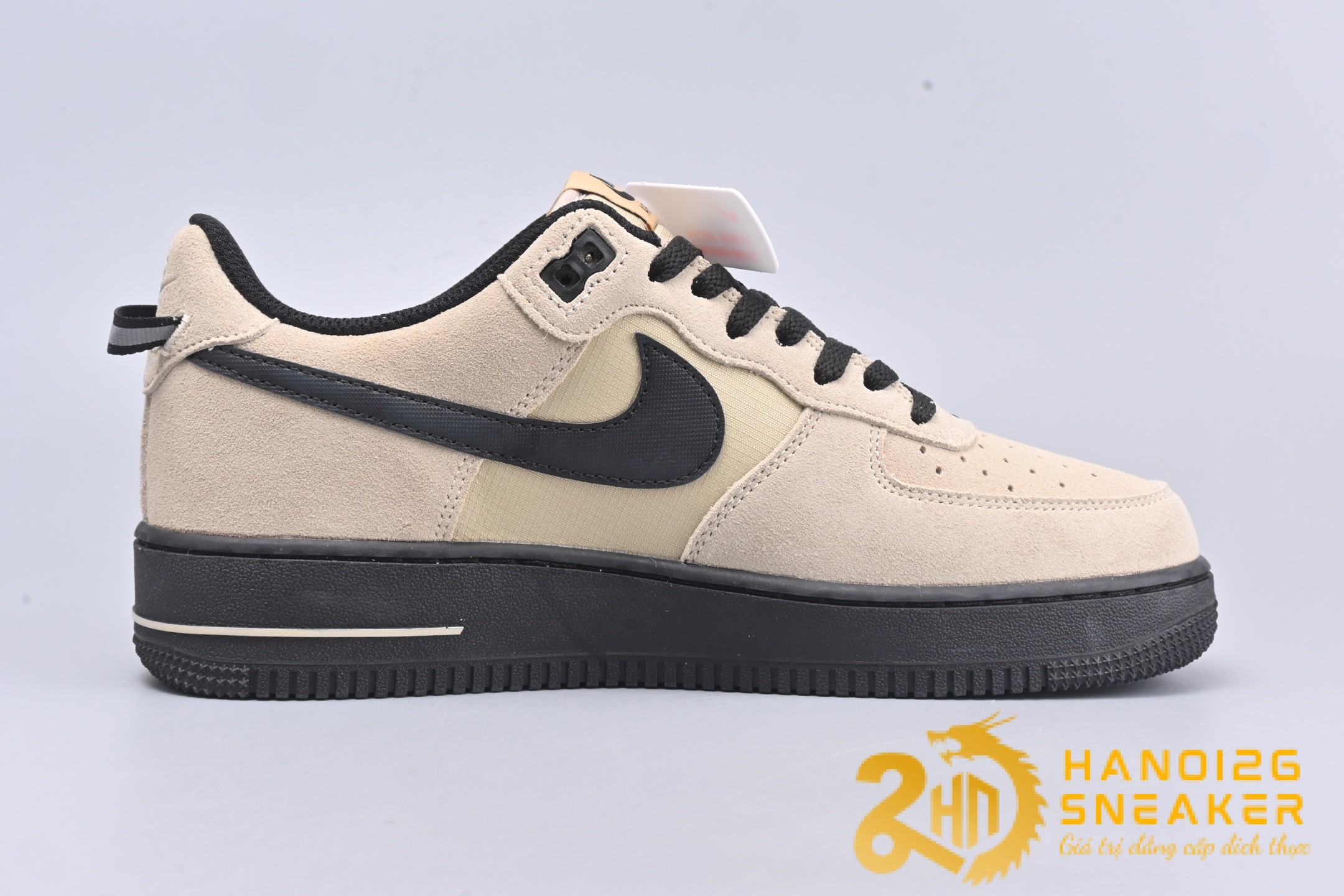 Giày Nike Air Force 1 Low 07 LV8 Desert Khaki Black HV6526 200 (1)