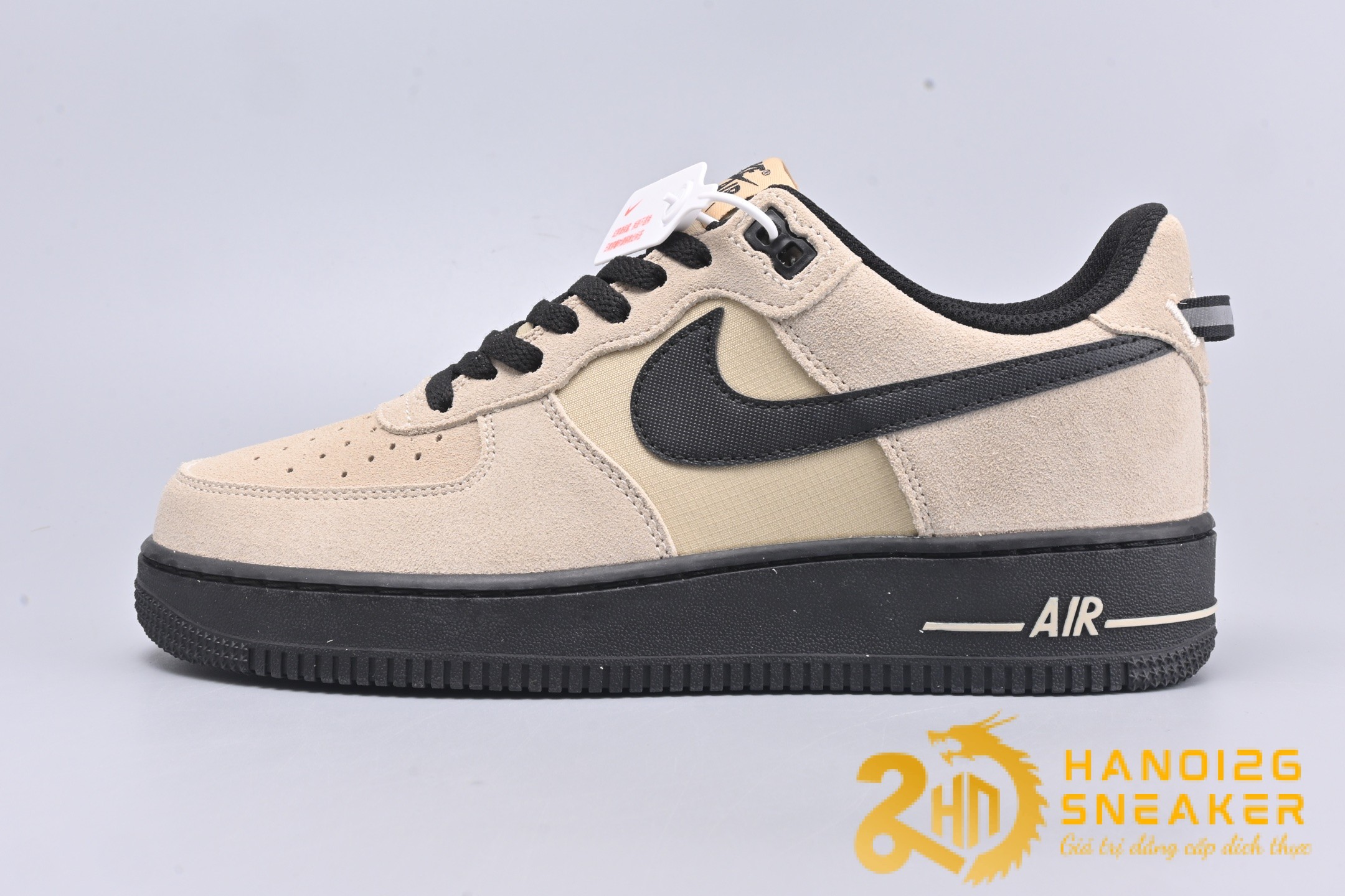 Giày Nike Air Force 1 Low 07 LV8 Desert Khaki Black HV6526-200