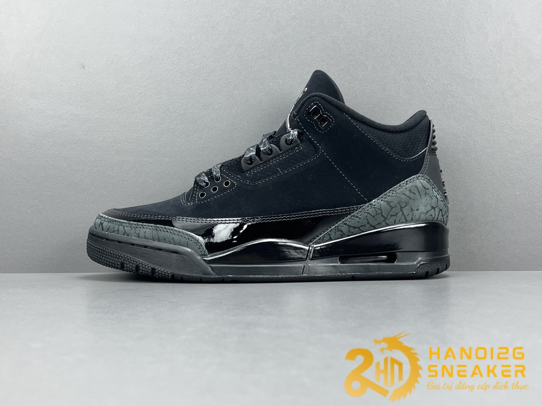 Giày Nike Air Jordan 3 Retro Black Cat CT8532-001