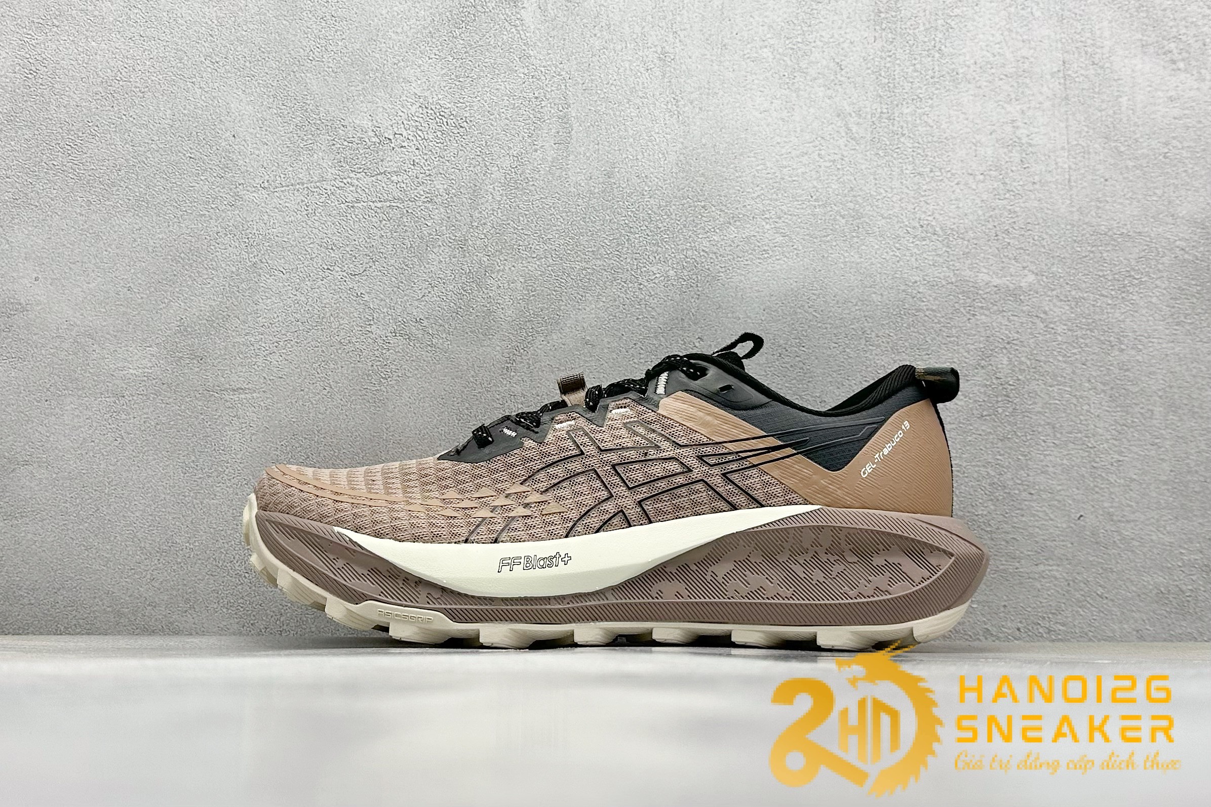 Giày ASICS Gel-Trabuco 13 Taupe Grey Black 1011B973-020