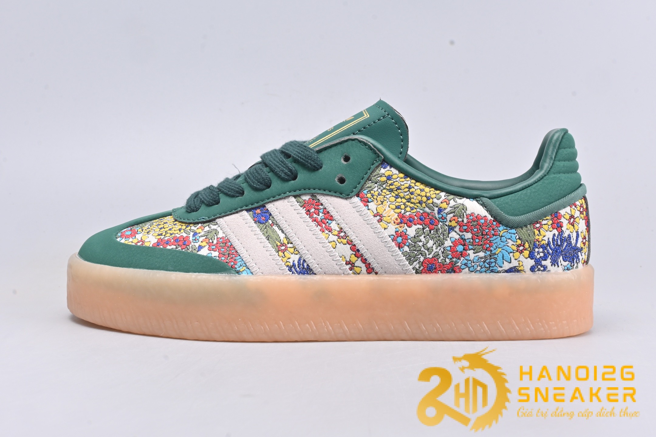 Giày Adidas Sambae Liberty London Collegiate Green