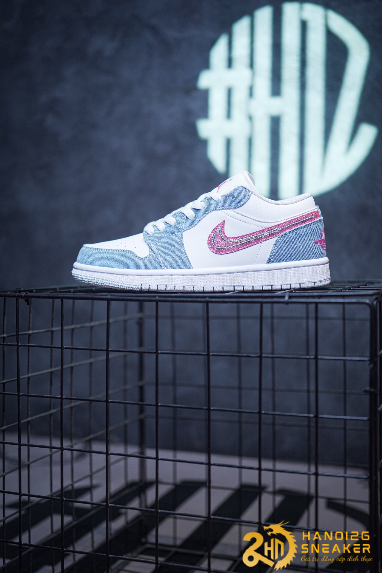 Giày Nike Jordan 1 Low SE Denim Sequin HQ2001-400