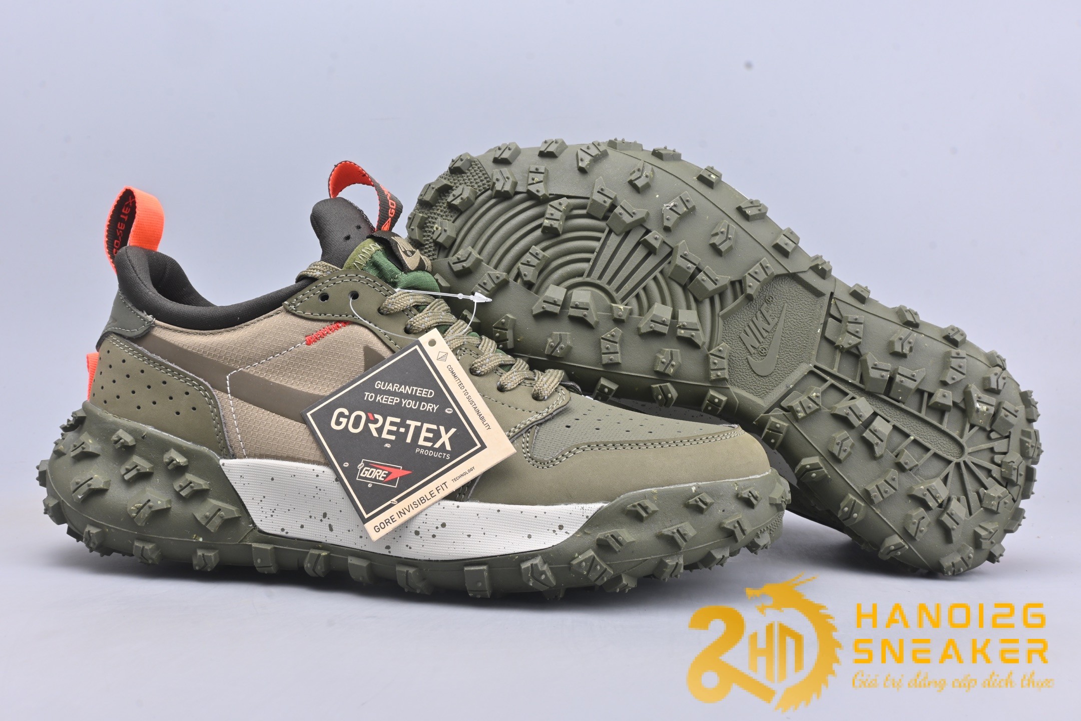 Giày Jordan 1 Low Element Gore Tex Medium Olive (7)