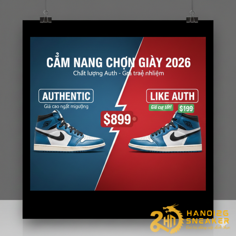 Giày Like Auth Là Gì? Cẩm Nang Chọn Giày Like Auth Chuẩn 2026