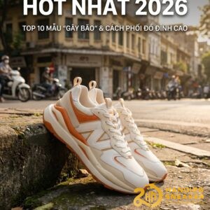 Giày Sneaker Hot Nhất 2026: Top 10 Mẫu “Gây Bão” & Hướng Dẫn Phối Đồ Đỉnh Cao