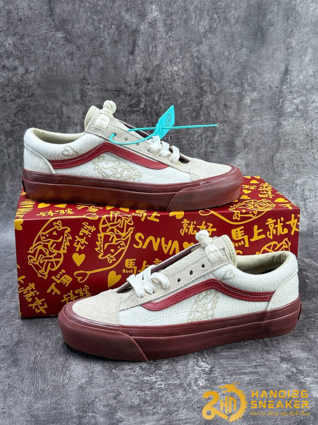 Giày Vans Premium Old Skool Bolin Year Of The Horse (1)